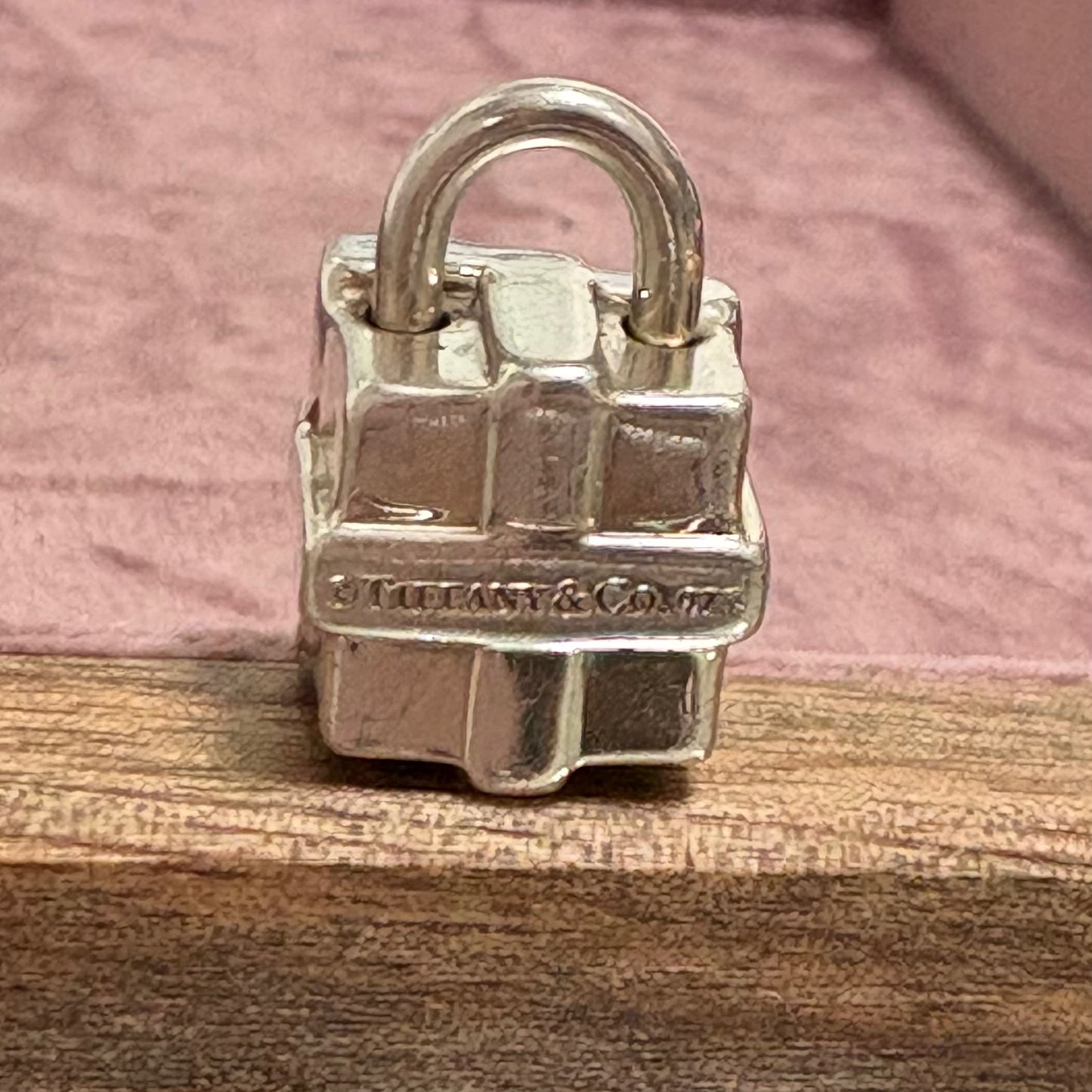 Tiffany & Co. Sterling Silver Present Charm/Pendant