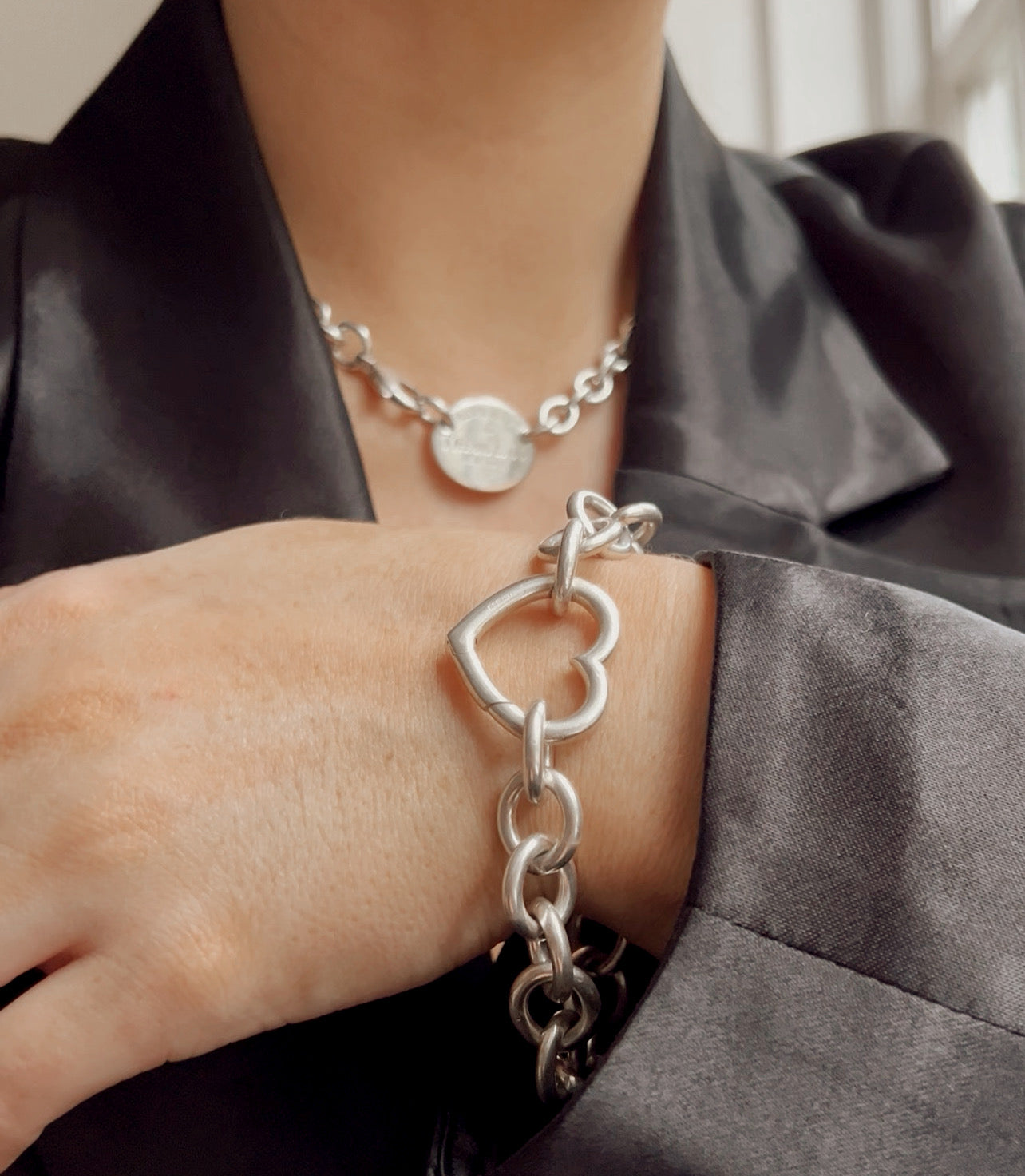 Tiffany & Co. Open Heart Bracelet