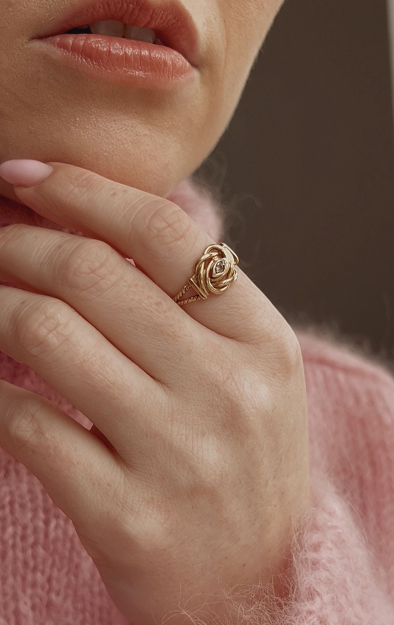 Wonderful Early 20th Century 18ct Gold and Diamond Ring