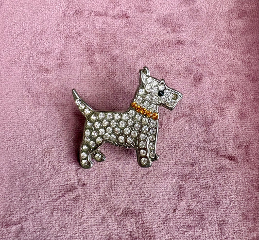 Adorable Vintage Scottie Dog Brooch