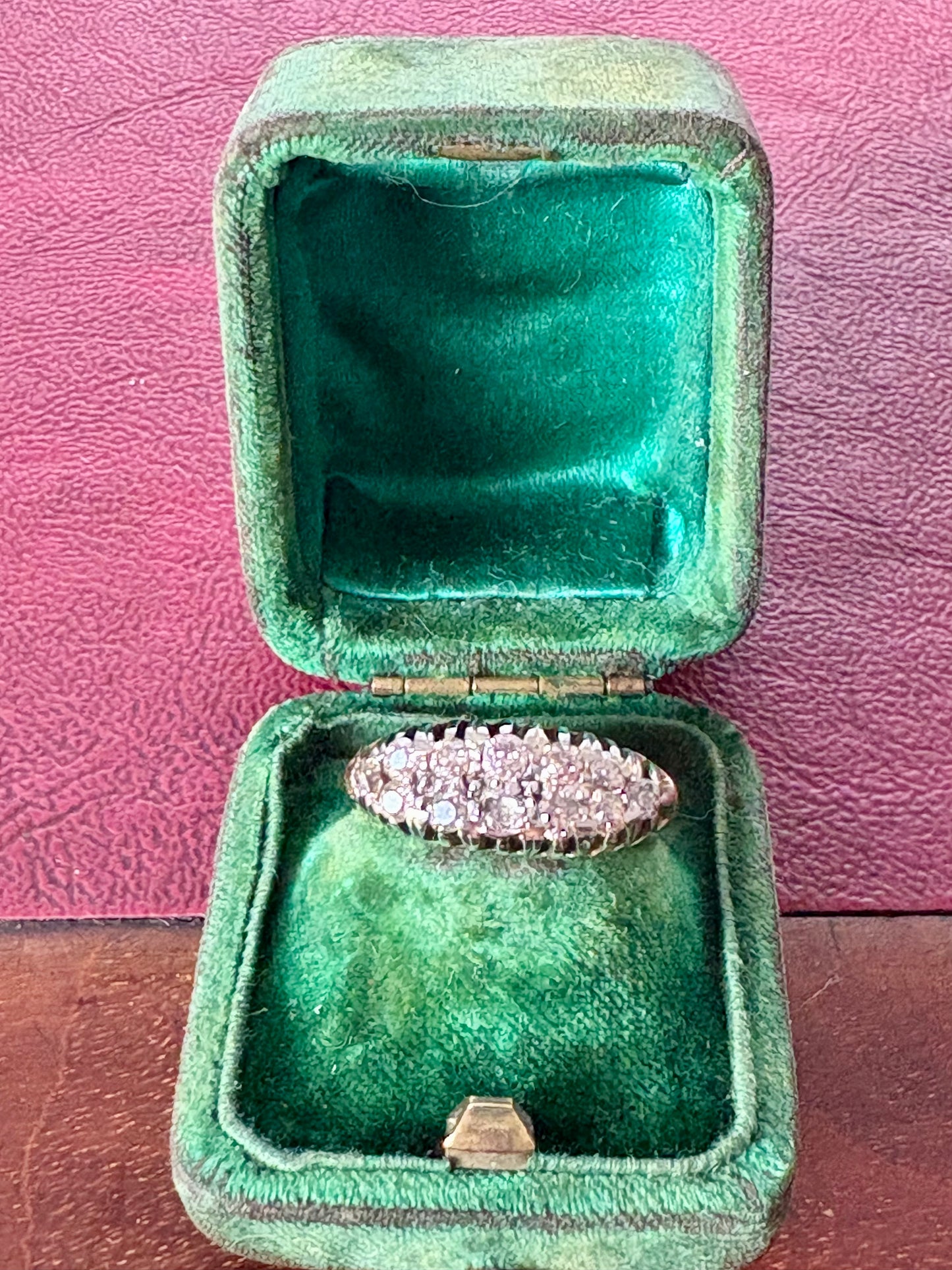 Early 20th Century Diamond Cluster Ring