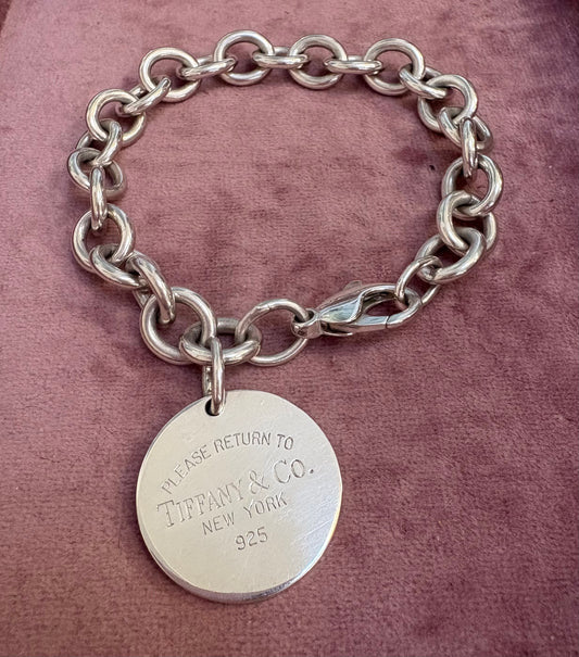 Tiffany & Co. Return to Tiffany Sterling Silver Bracelet
