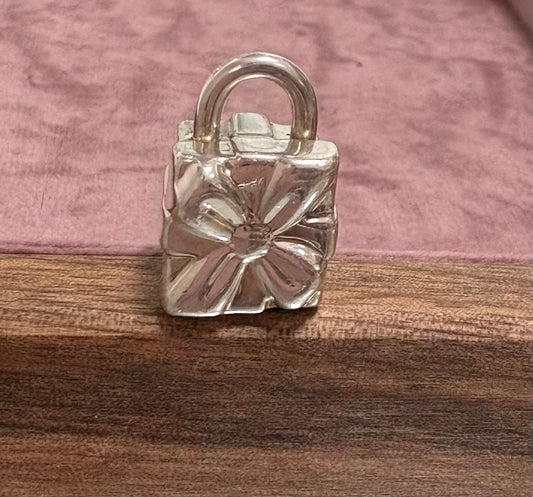 Tiffany & Co. Sterling Silver Present Charm/Pendant