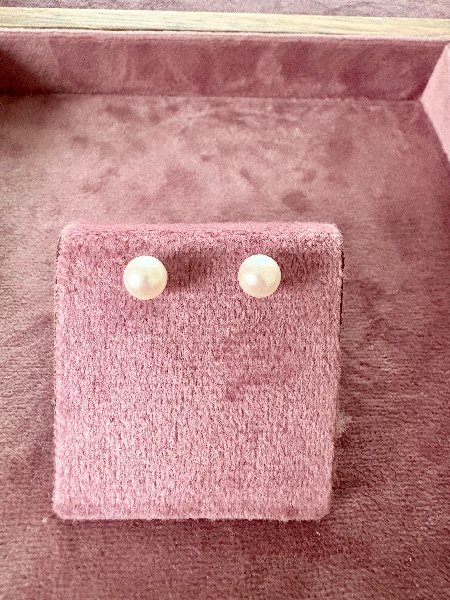 9ct Gold and Cultured Pearl Earrings