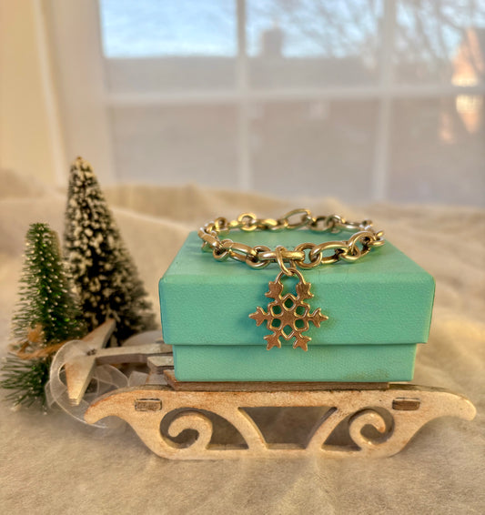 Tiffany & Co. Silver Snowflake Bracelet