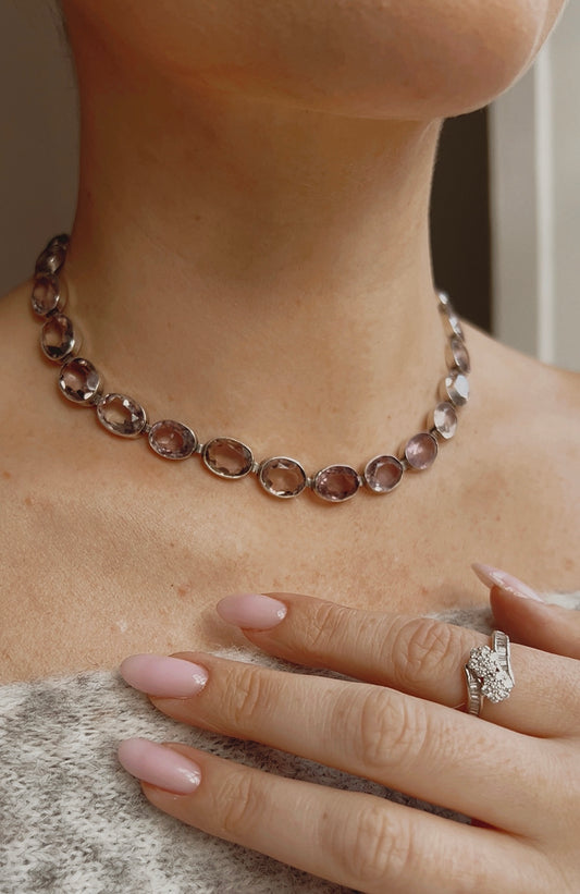 Very Beautiful Late 19th Century Amethyst Necklace