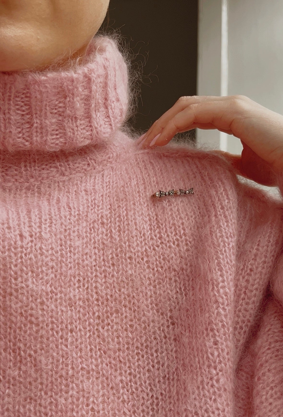 Very Gorgeous Mid to Late 19th Century Diamond Brooch