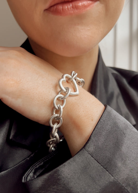 Tiffany & Co. Open Heart Bracelet