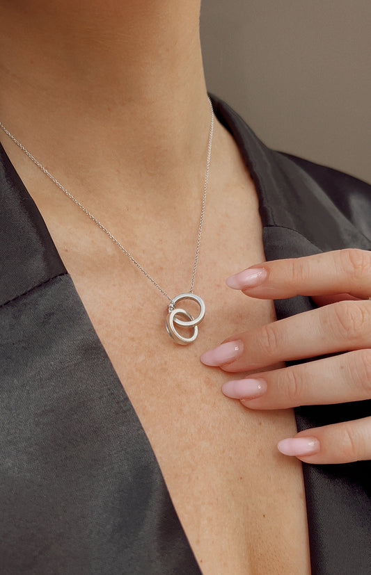 Tiffany & Co. 1837 Interlocking Circles Pendant Necklace