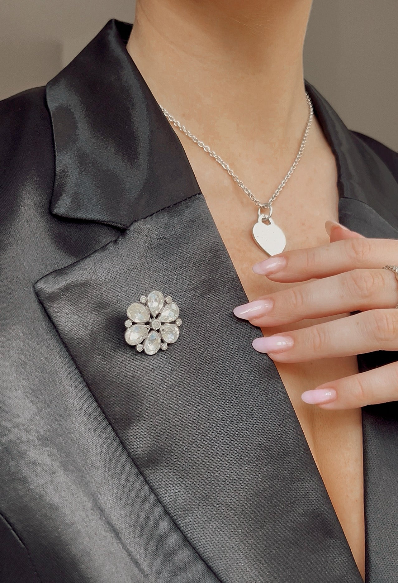 Stunning Early 20th Century Paste Brooch