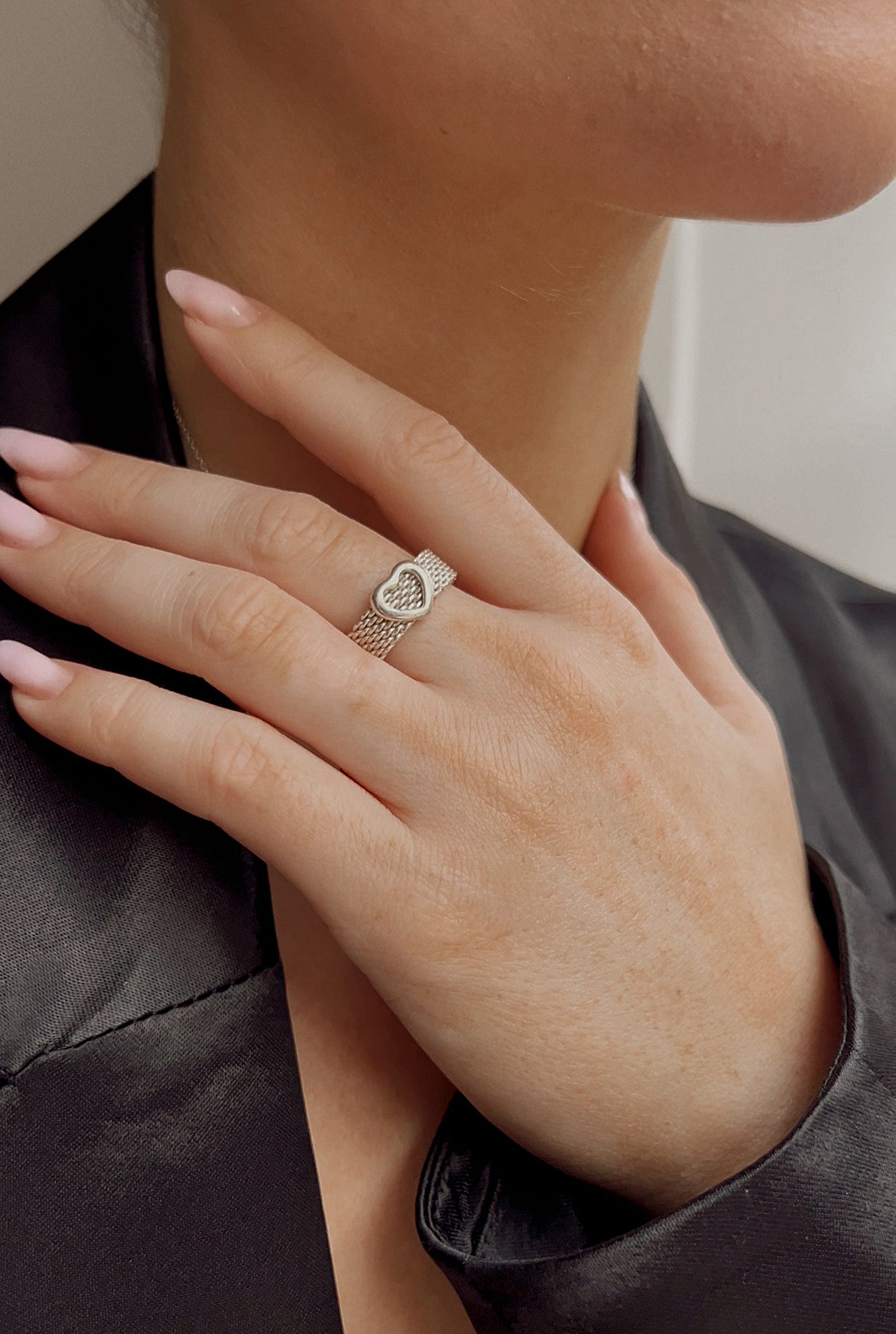 Vintage Tiffany & Co. Somerset Mesh Ring